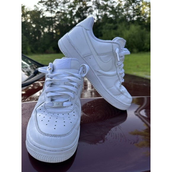 Nike Air Force 1 Low '07 White - 315122-111men's size US8 EU 41 - Picture 9 of 10